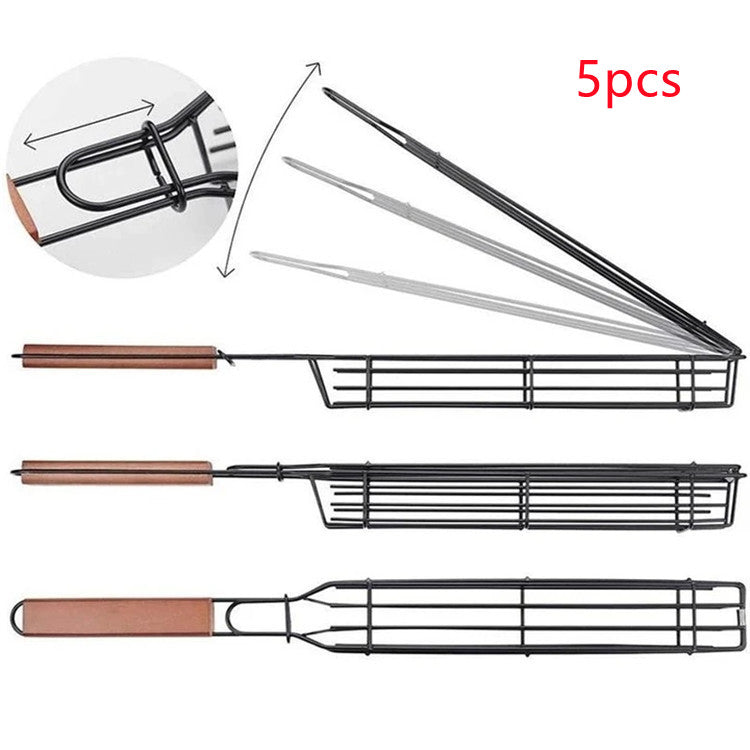 š¢ The Ember-Cage: High-Heat Modular Grill Stainless Steel Tools and
