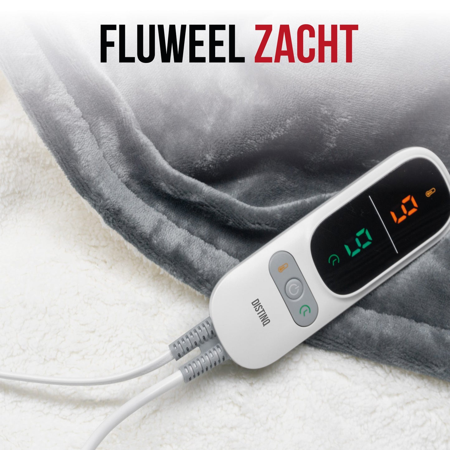 DistinQ Electric Blanket XL Sherpa