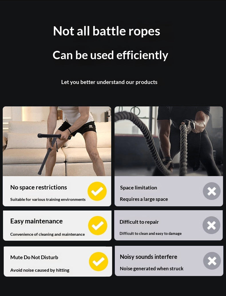 ⚔️ The Iron-Core: Pro-Elite Cordless Combat Ropes ⚔️