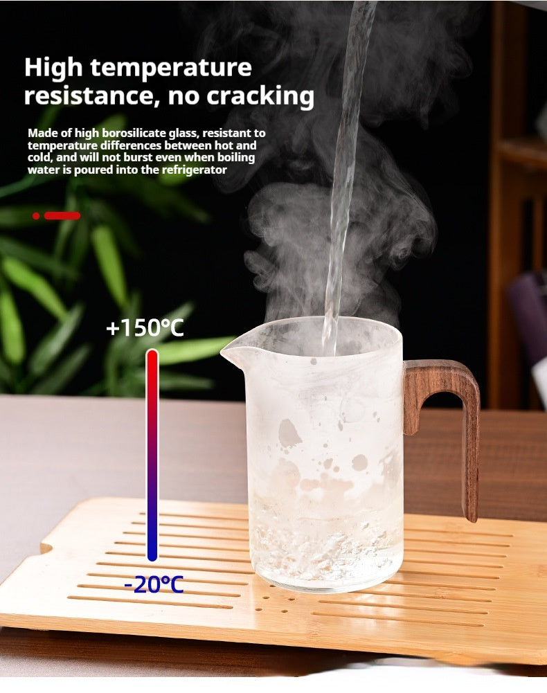 The Moment of Clarity | Aerial Infusion Borosilicate Glass Teapot🍵🌿