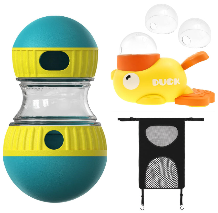 The Resonant Roller | Interactive Pet Food Dispenser 🐶🐱🐾