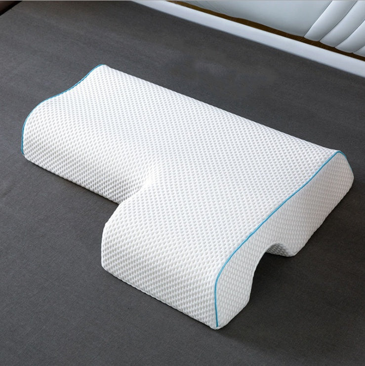 The Sweet-Dream Arch: Slow-Rebound Memory Foam Cuddle Pillow 🛌💤