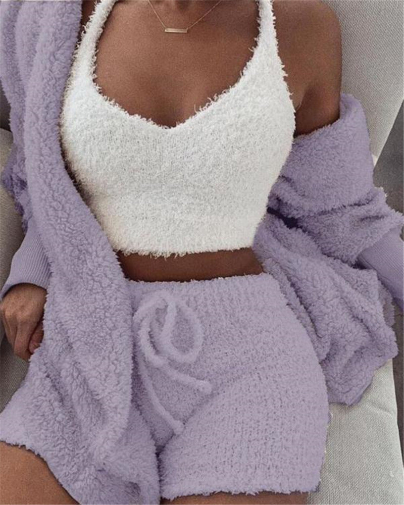 The Cloudsilk Aura | 3-Piece Adaptive Somatic Lounge Set ☁️✨