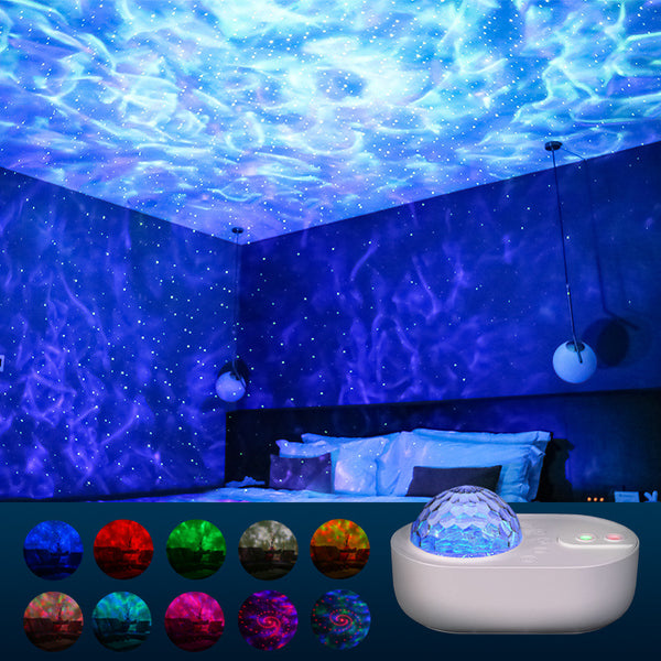 🏙✨ The Nebula-Sync: Music Laser Starry Sky Light Projector🌌🌃