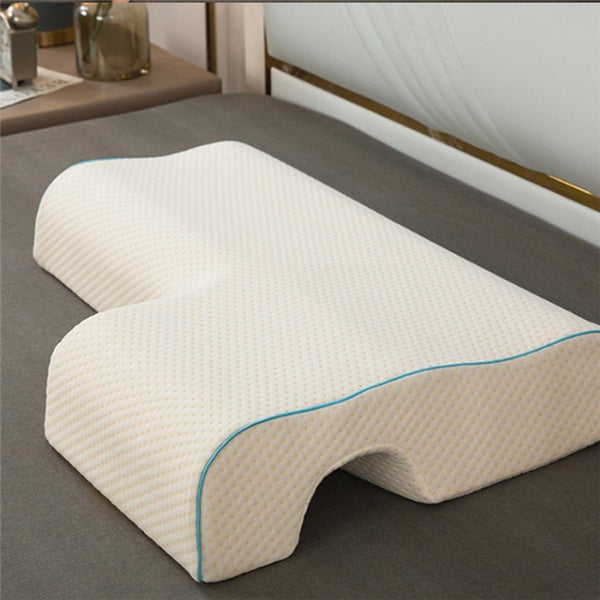 The Sweet-Dream Arch: Slow-Rebound Memory Foam Cuddle Pillow 🛌💤