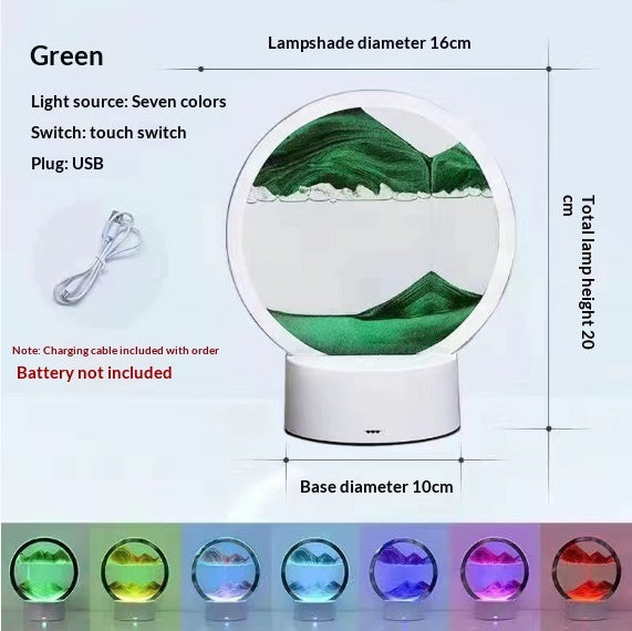 ✨ Le Prism-Sync : Lampe de vision cinétique à 7 nuances