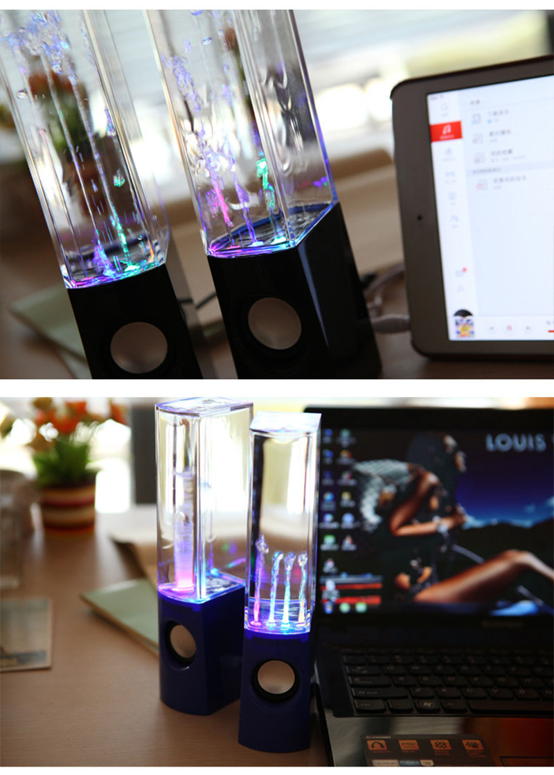 The Liquid Sonic | Dancing Water LED Fountain Speakers 💧✨
