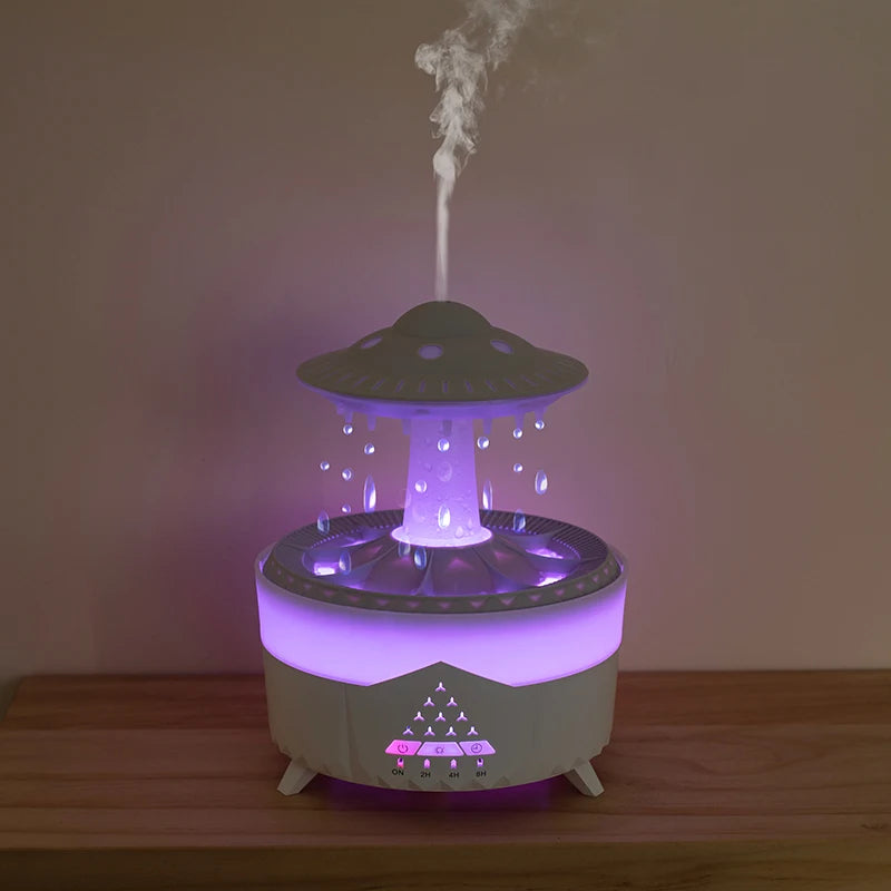 ✨ L’Aetheria : Humidificateur pluie céleste UFO