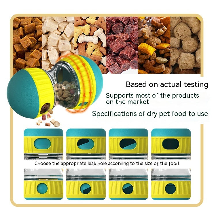 The Resonant Roller | Interactive Pet Food Dispenser 🐶🐱🐾