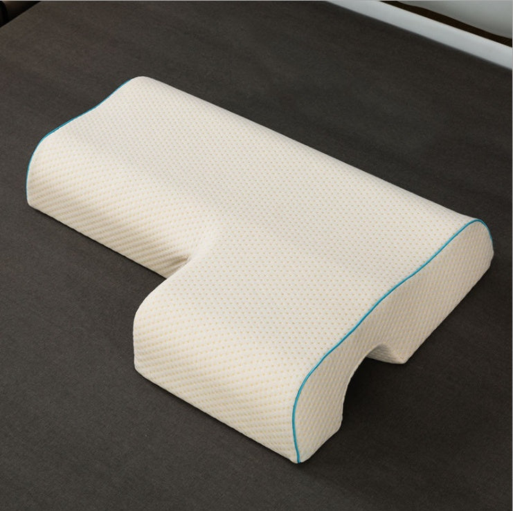 The Sweet-Dream Arch: Slow-Rebound Memory Foam Cuddle Pillow 🛌💤