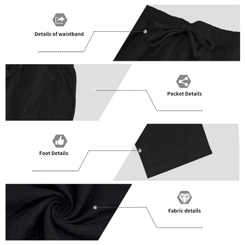 🌬️ The Nomad-Suite: Men’s Breathable V-Neck Linen Set