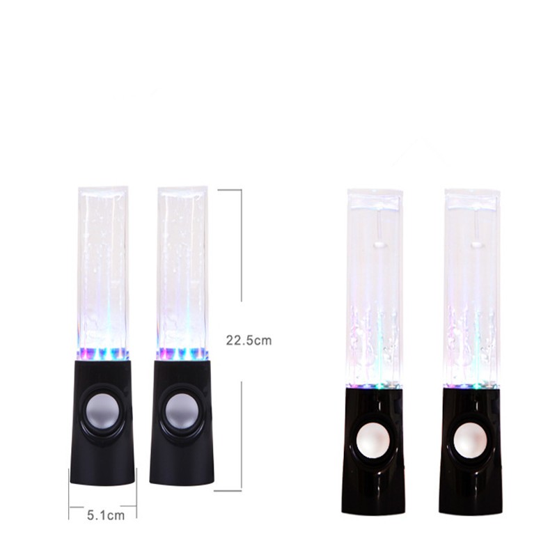 The Liquid Sonic | Dancing Water LED Fountain Speakers 💧✨