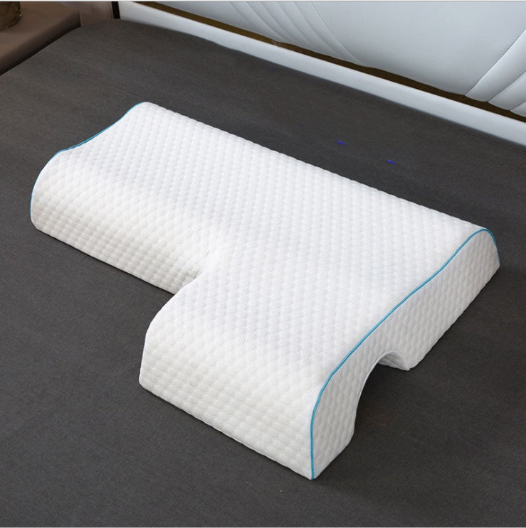 The Sweet-Dream Arch: Slow-Rebound Memory Foam Cuddle Pillow 🛌💤