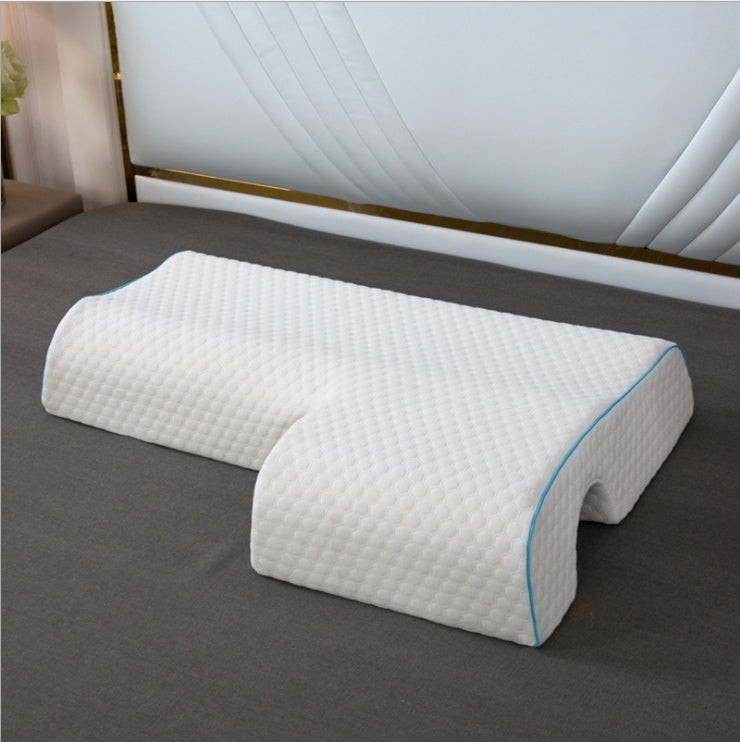 The Sweet-Dream Arch: Slow-Rebound Memory Foam Cuddle Pillow 🛌💤