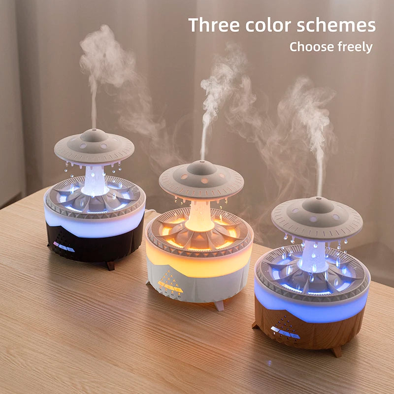 ✨ L’Aetheria : Humidificateur pluie céleste UFO