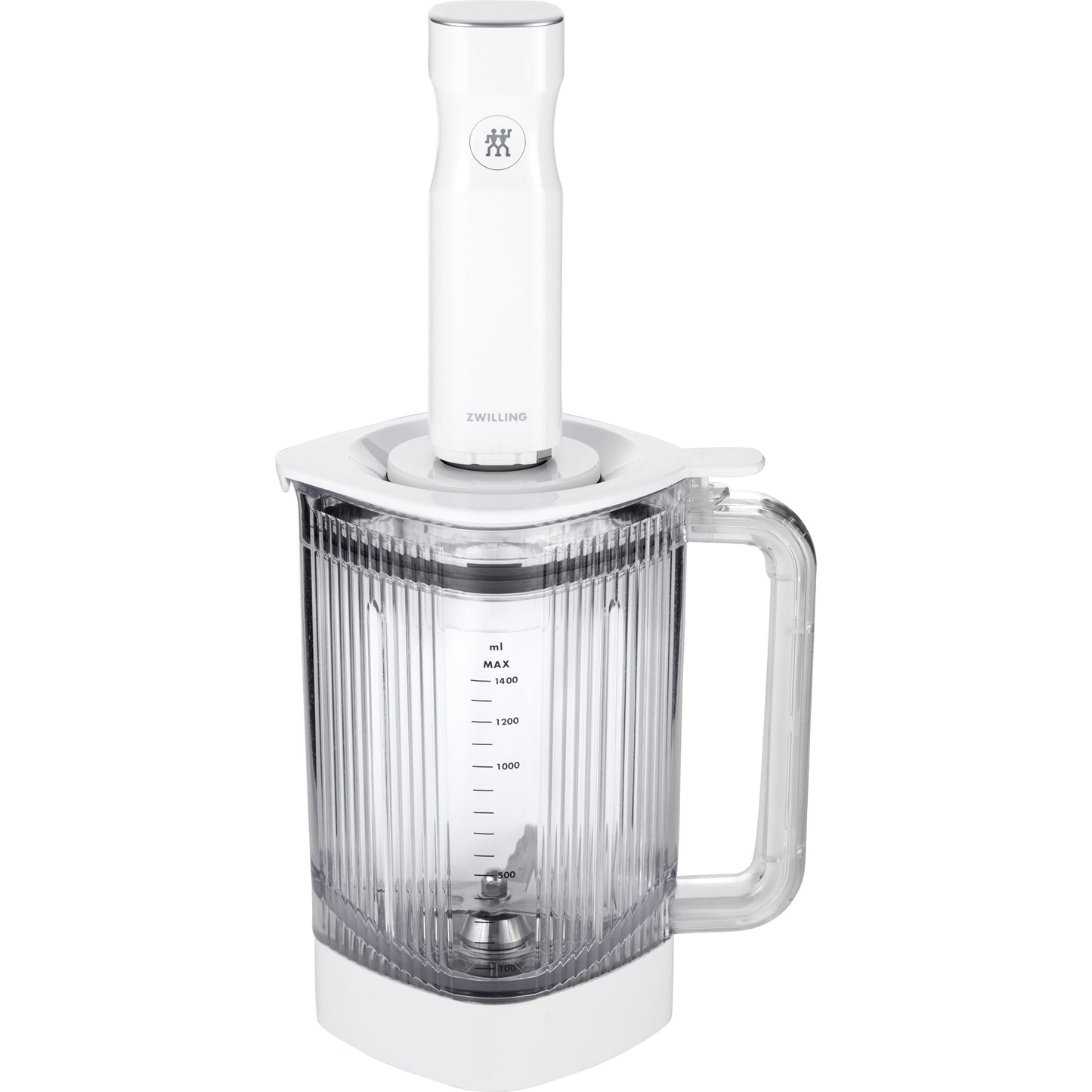 ZWILLING Enfinigy Table Blender Jar with Vacuum Lid, 1.25 L, white