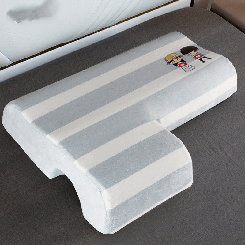 The Solace Arch: Anti-Pressure Memory Foam Cuddle Pillow ᰔᩚ