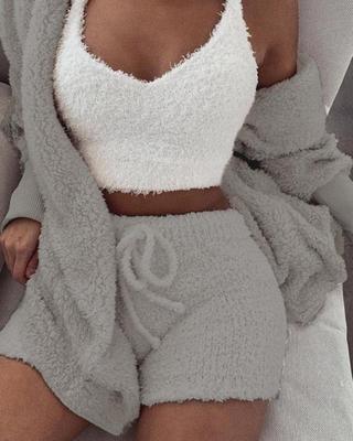 The Cloudsilk Aura | 3-Piece Adaptive Somatic Lounge Set ☁️✨