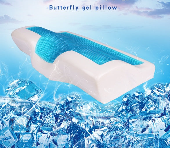 The Arctic-Flow: Orthopedic Gel & Memory Core Pillow 😴⬜🪶