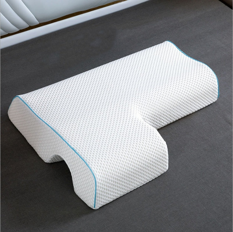 The Sweet-Dream Arch: Slow-Rebound Memory Foam Cuddle Pillow 🛌💤