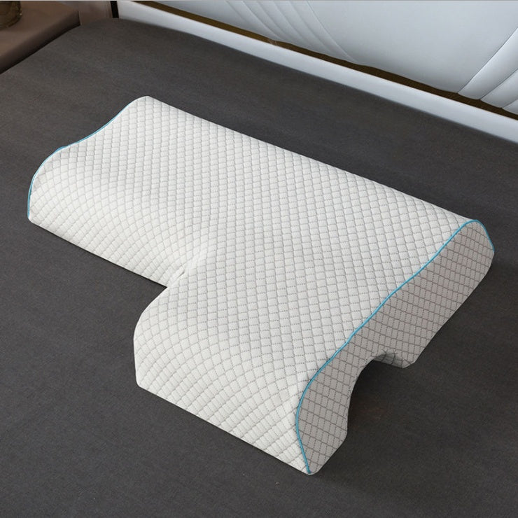 The Sweet-Dream Arch: Slow-Rebound Memory Foam Cuddle Pillow 🛌💤
