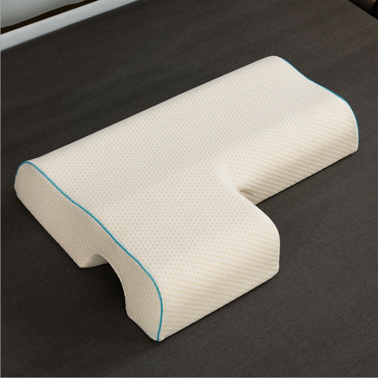 The Sweet-Dream Arch: Slow-Rebound Memory Foam Cuddle Pillow 🛌💤