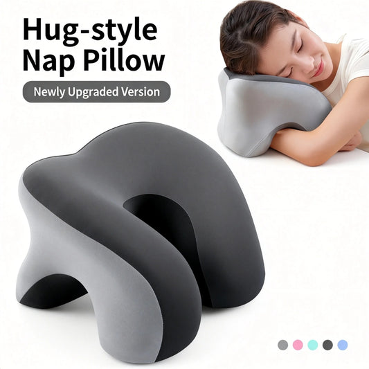 The Meridian Desk-Nap Sanctuary: 45° Ergonomic Prone Pillow🫶☁️
