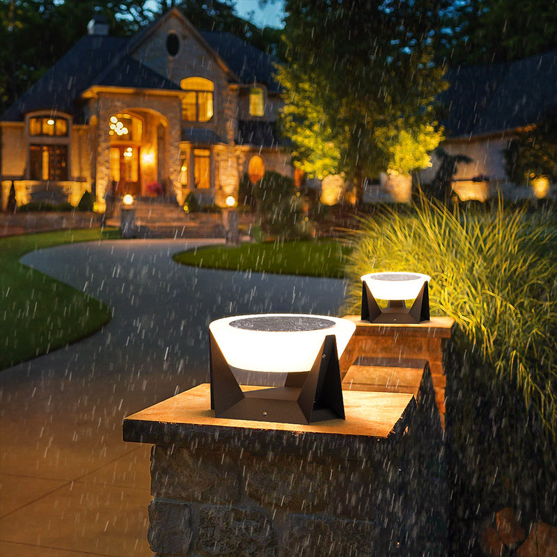 The Solar Pillar Lamp | Sustainable Zen ☀ 🛋