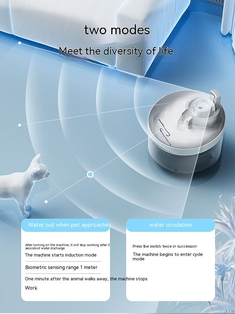 The Aero-Flow: All-Round Radar Sensing Cat Fountain 🐾