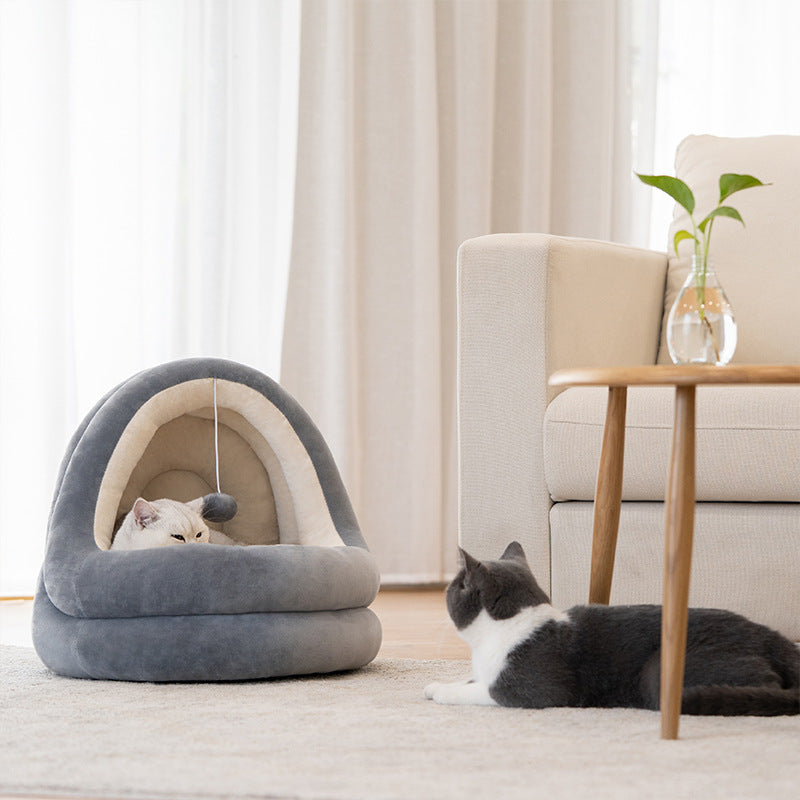 The Velvet Sanctuary | Cozy Cottage for Kittens & Small Companions 🐾✨