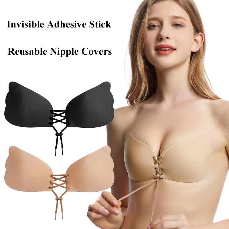 The Invisible Core | Silicone Self-Adhesive Bandage Bra 🕊️✨