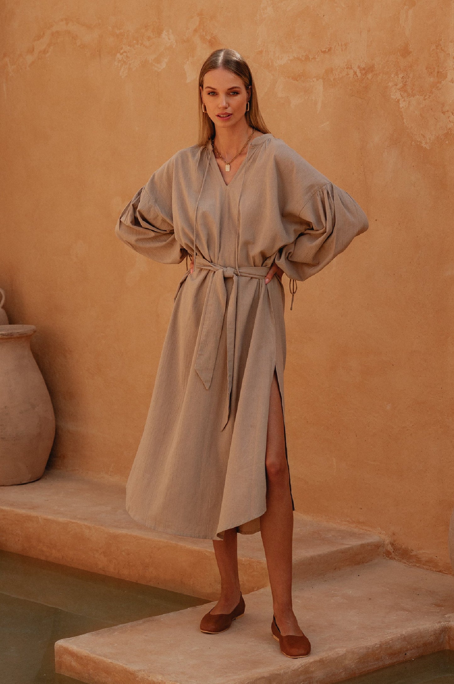 🤍Denise : La Muse Kimono en Lin 🤍