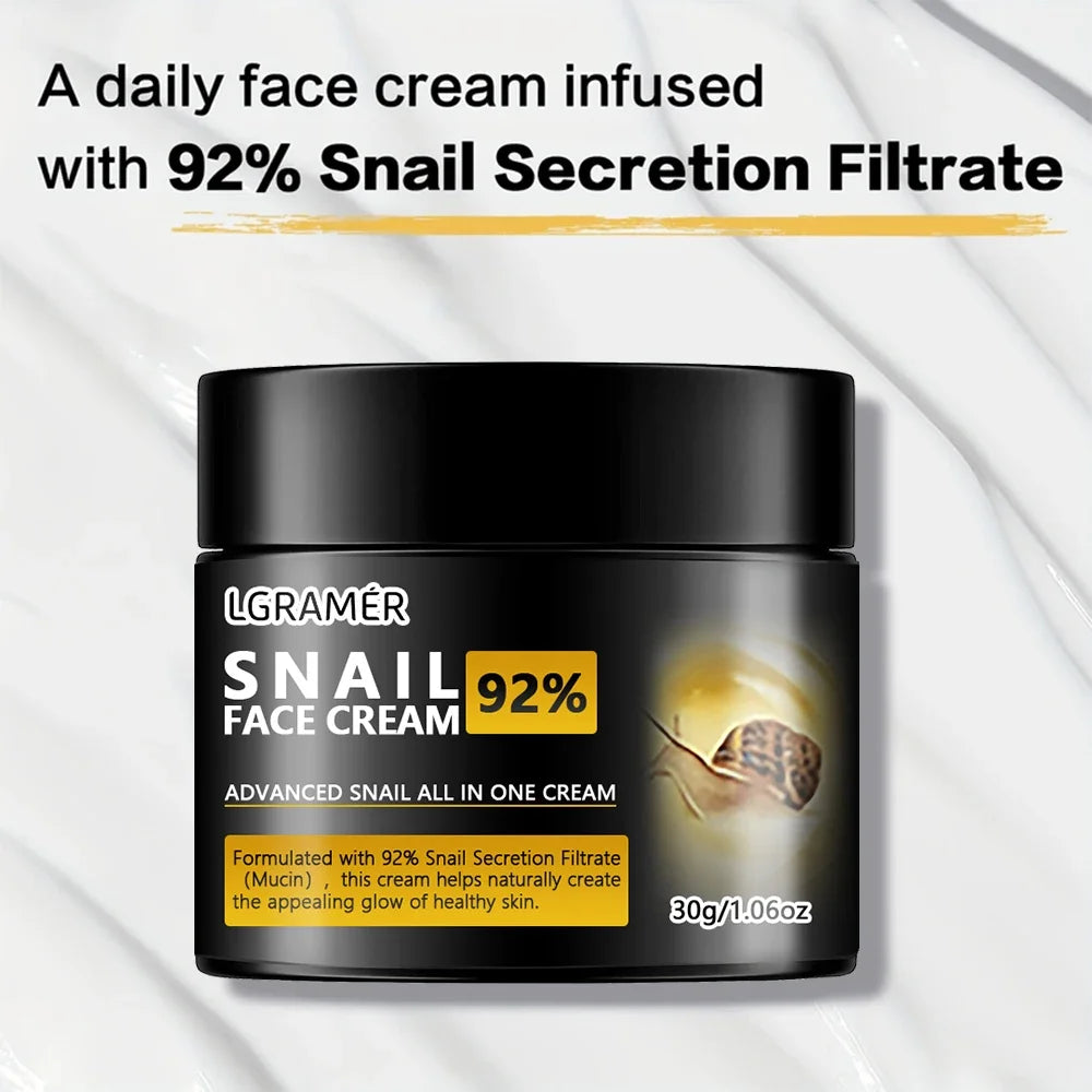 ꩜Ï  Crème à la bave d'escargot LGRAMER Ï꩜
