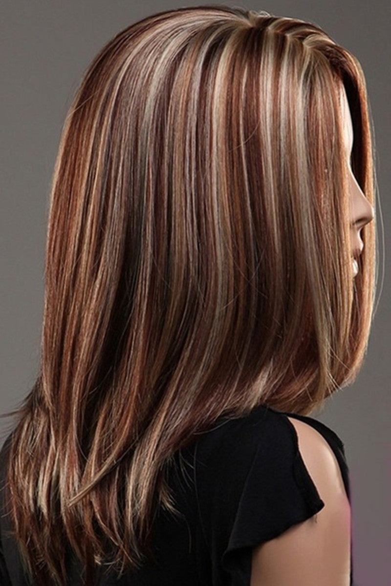 Linen Brown Hair Wig - Medium to Long