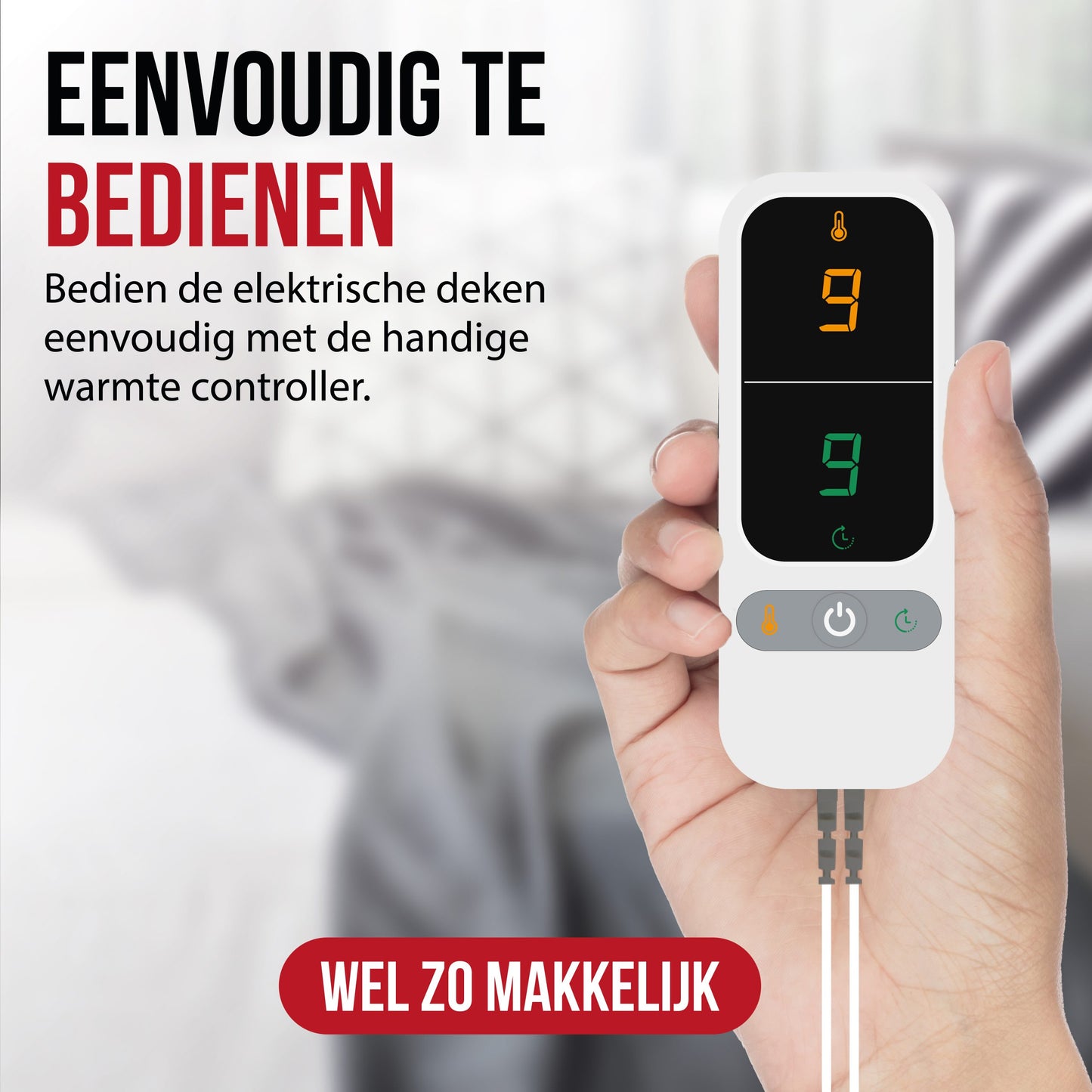 DistinQ Electric Blanket XL Sherpa