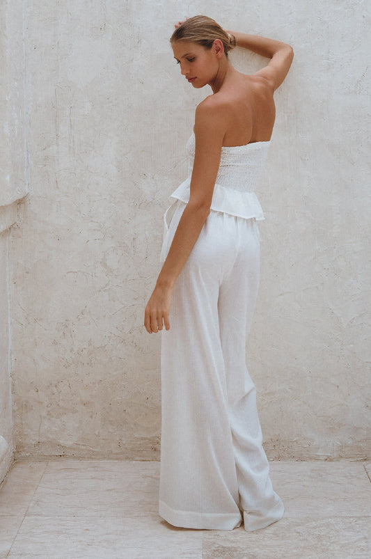 Solene: Wide Leg Linen Pants🗺️♡