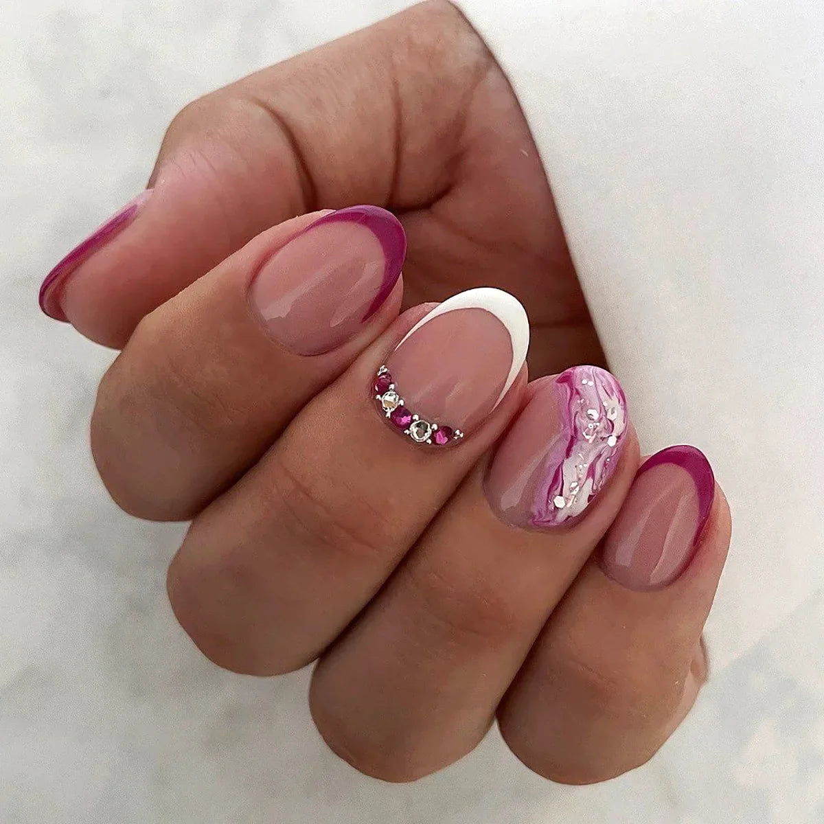 Main Character Energy : La Collection Press-On Ballet Ultra-Longue ࣪ ִֶָ💅🏻🦋་༘࿐