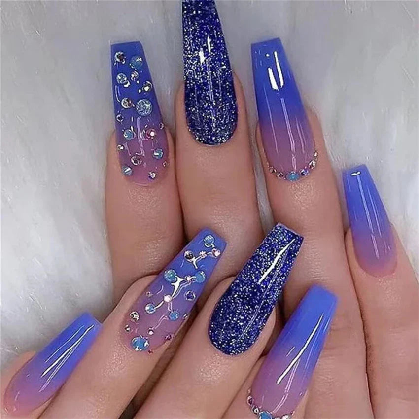 Main Character Energy : La Collection Press-On Ballet Ultra-Longue ࣪ ִֶָ💅🏻🦋་༘࿐
