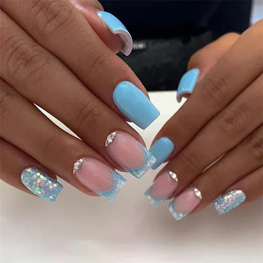 Main Character Energy : La Collection Press-On Ballet Ultra-Longue ࣪ ִֶָ💅🏻🦋་༘࿐