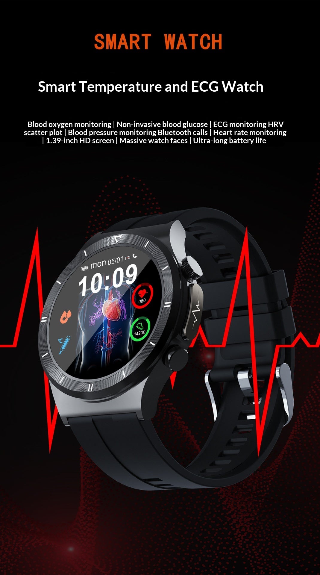 The Sentinel Core | Advanced Somatic Intelligence Smart Watch 🧠⌚