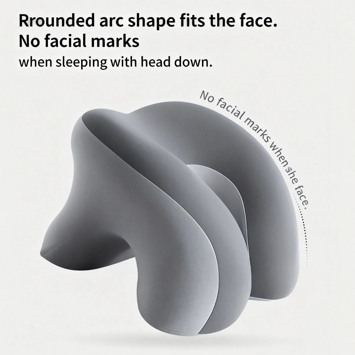 The Meridian Desk-Nap Sanctuary: 45° Ergonomic Prone Pillow🫶☁️