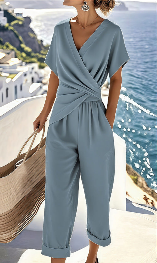 The Urban Kinetic | Irregular Pleated Two-Piece Set 🏙️✨