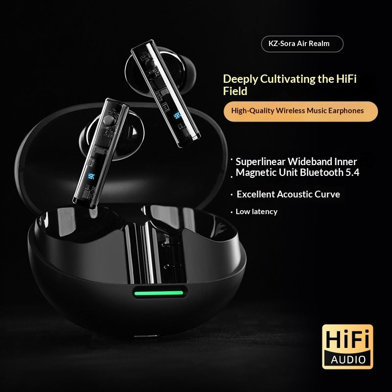 The HiFi Core | Minimalist Qualcomm® High-Fidelity Earphones 🎧🌑✨