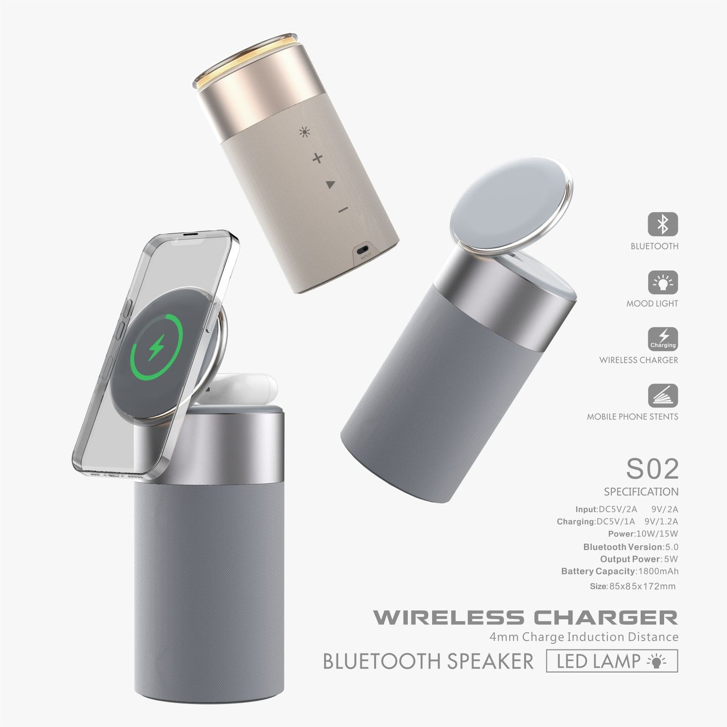The Symbiotic Charging Station: 4-in-1 Recovery Hub 📱🔋🔥