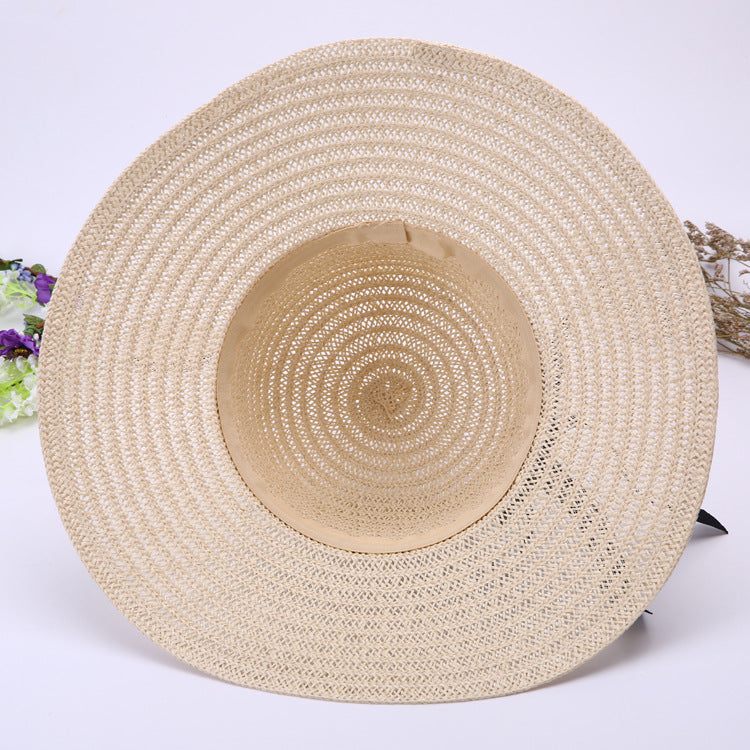 The Riviera Solitude | Foldable Straw Holiday Sun Hat 🌾✨