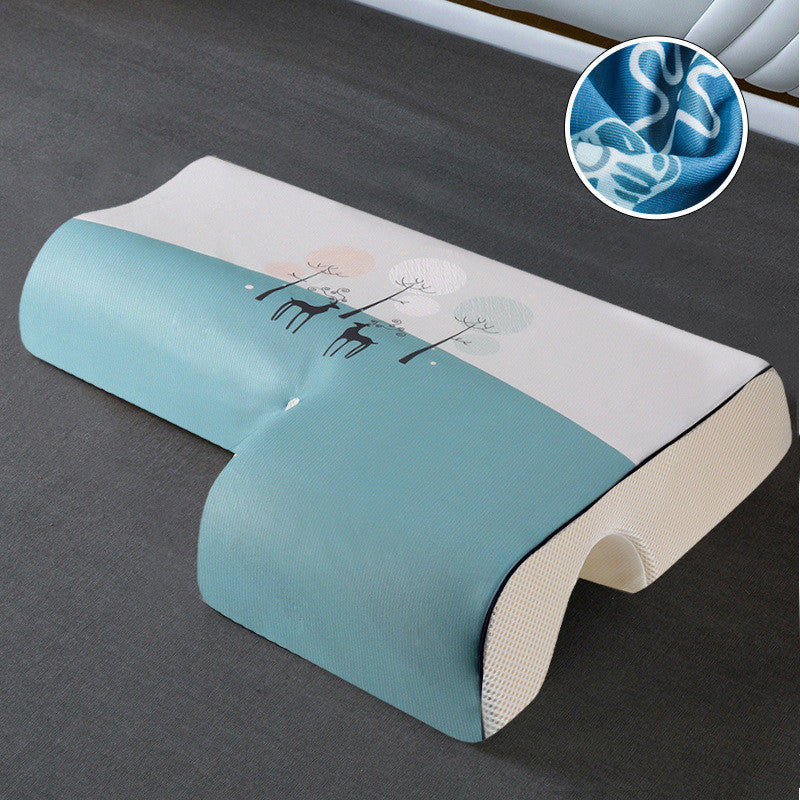 The Solace Arch: Anti-Pressure Memory Foam Cuddle Pillow ᰔᩚ