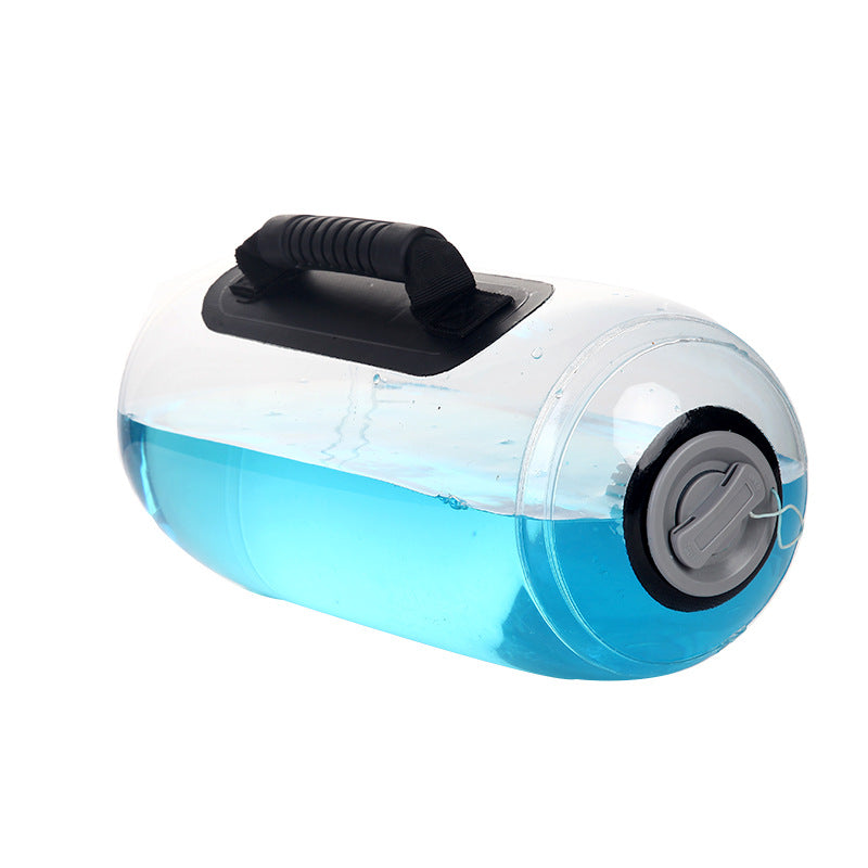 The Fluid Core | Transparent Dynamic Weight-Bearing Water Bag 💧
