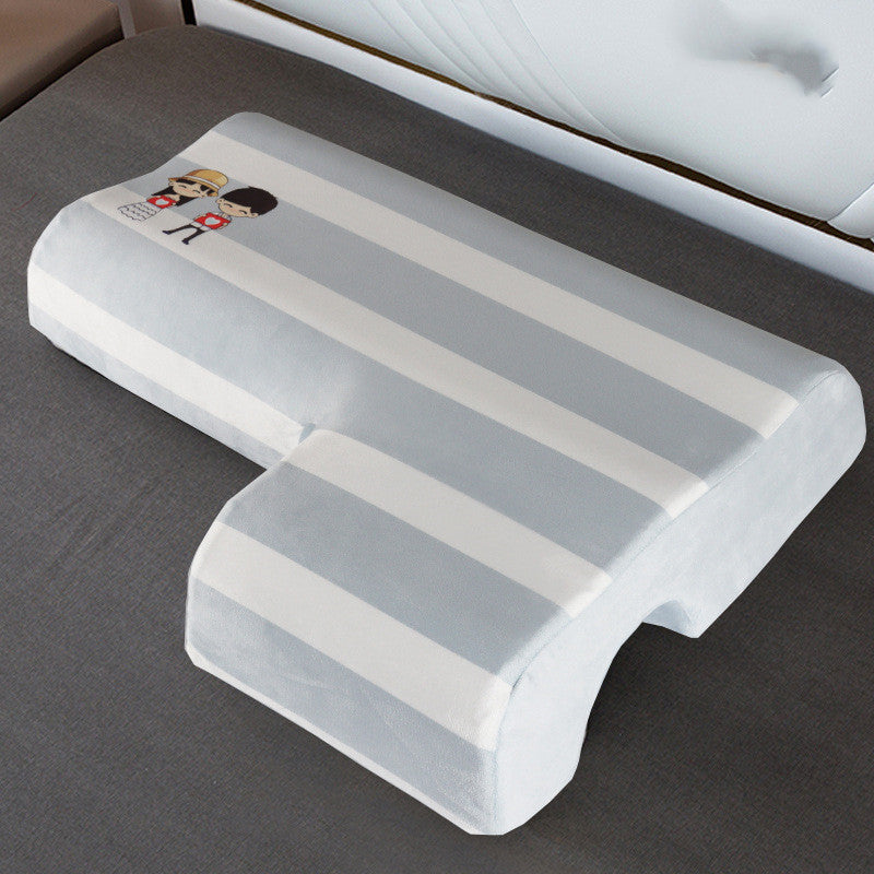 The Solace Arch: Anti-Pressure Memory Foam Cuddle Pillow ᰔᩚ