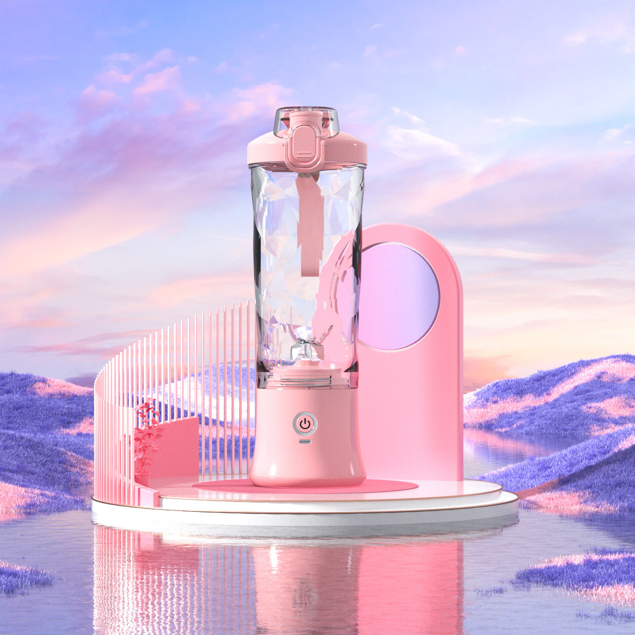 Le Hydro-Flow : Laboratoire à smoothie portable à 6 lames 🍓🫐✨🥤