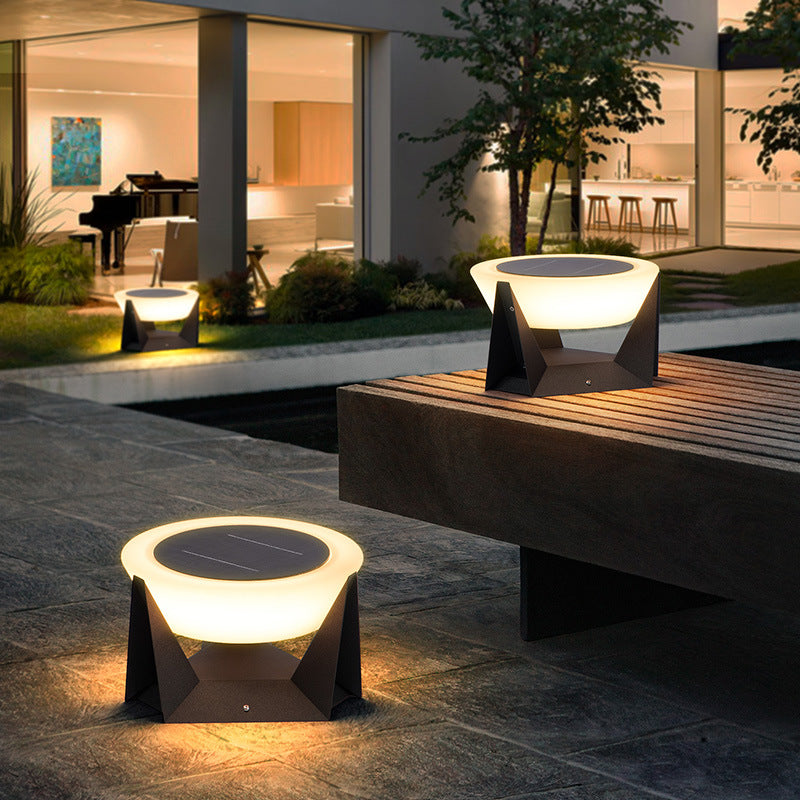The Solar Pillar Lamp | Sustainable Zen ☀ 🛋
